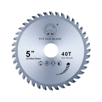 TCT Saw Blade Circular 5 inch Good Quality tct Circular Saw Blade 40 Teeth